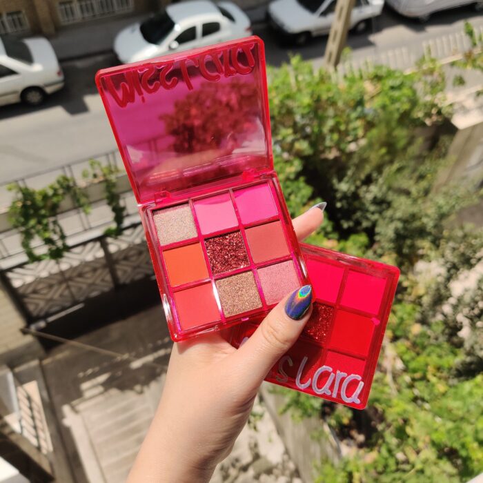 پالت سایه ۹ رنگ میس لارا MISS LARA - Image 2