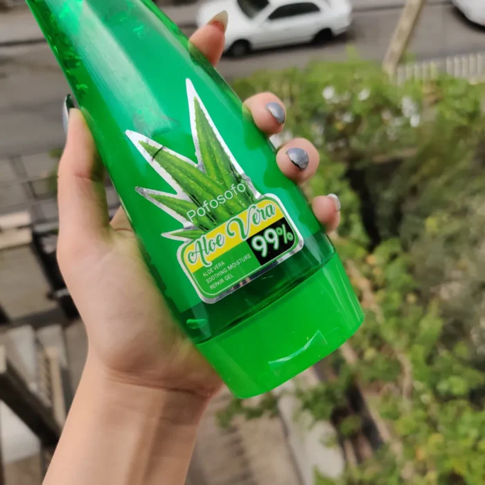 ژل آلوورا آبرسان و ضد چروک پوست آلوئه ورا 99% ALOE VERA - Image 2