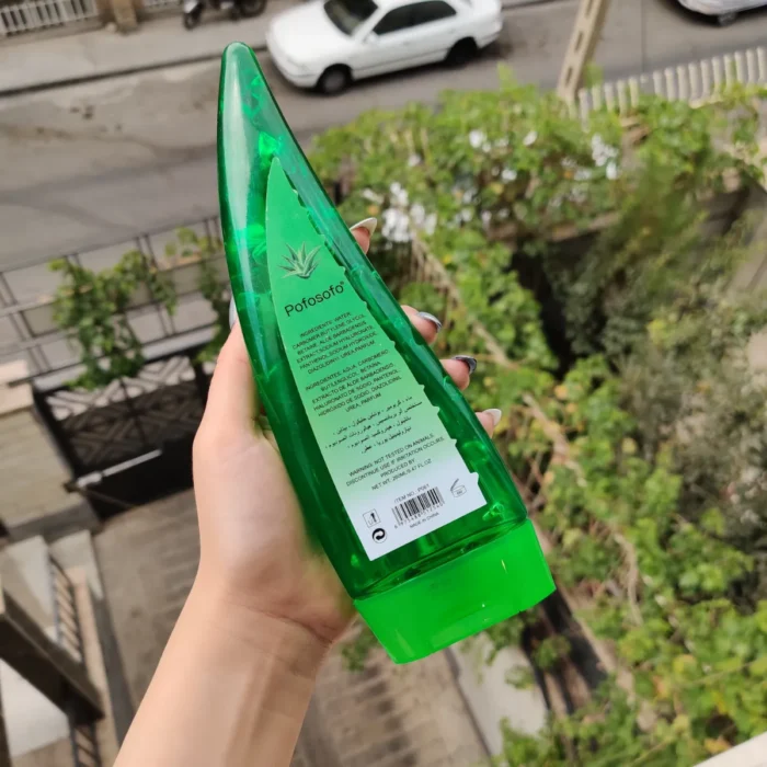 ژل آلوورا آبرسان و ضد چروک پوست آلوئه ورا 99% ALOE VERA - Image 3