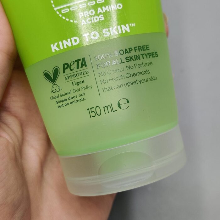 ژل_شستشو صورت سیمپل مدل kind to skin - Image 3