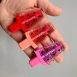 لیپ گلاس شاین هندوانه طرح بستنی چوبی - Image 3