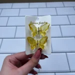 کلیپس شیشه ای پروانه ای کوچک - Image 2