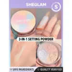 پودر فیکس ۳ در ۱ شیگلم (Fixative powder 3.1 sheglam) پودر فیکس ۳ در ۱ شیگلم (Fixative powder 3.1 sheglam) - Image 2